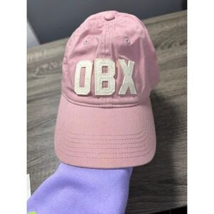 Legacy OBX Pink Baseball Cap Adjustable Cotton Embroidered Letters Women